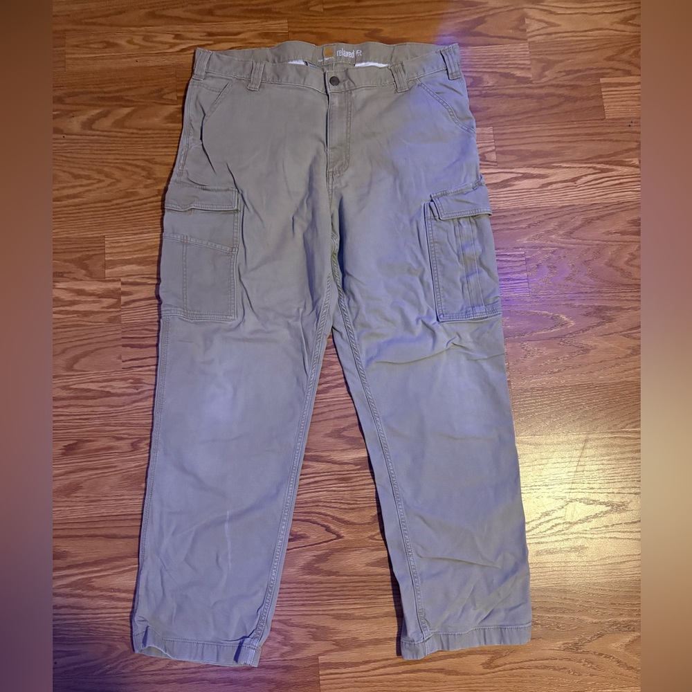 Carhartt Men's Khaki Cargo Pants